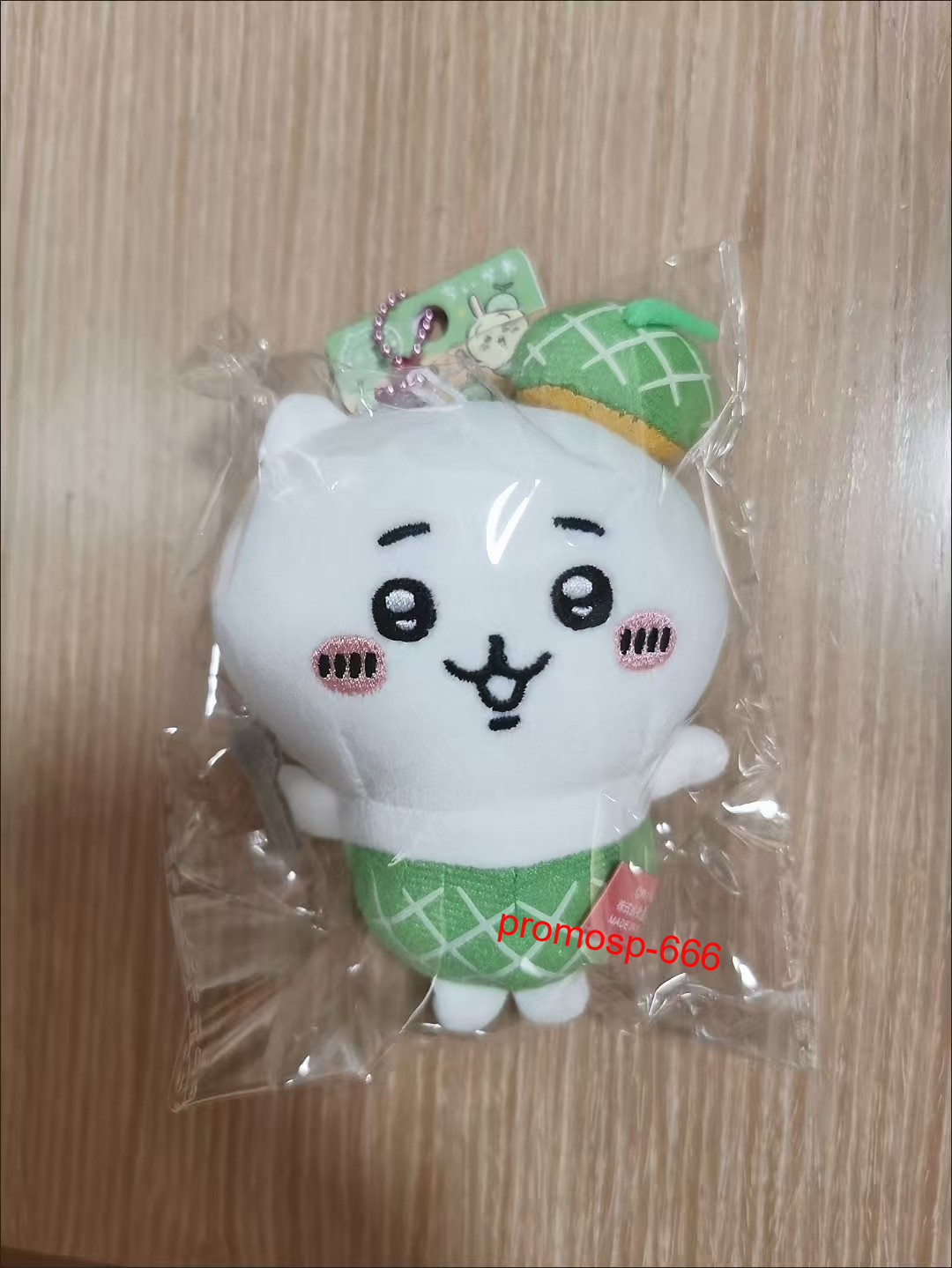 Chiikawa Usagi Hami Melone Serie Plüsch Puppe Anhänger Rucksack Deko 10 cm - Bild 12 von 13