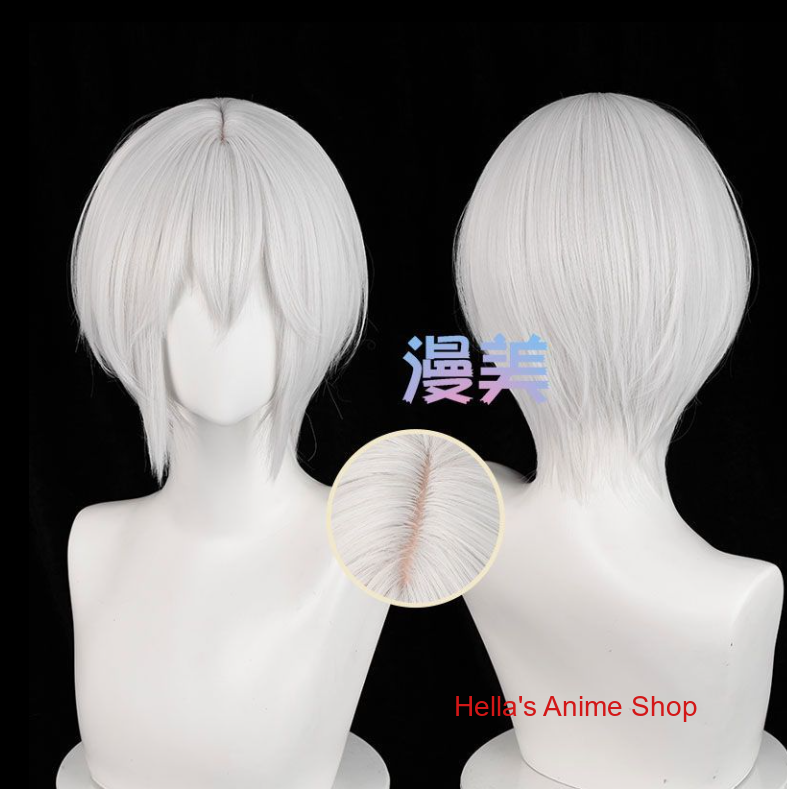 Anime Kamisama Love Kiss Tomoe White short wig Cosplay Fashion Wig Cosplay Prop