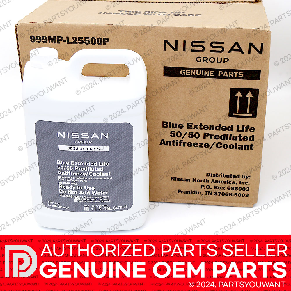 GENUINE Nissan OEM Blue Extended Life Antifreeze Coolant 999MP