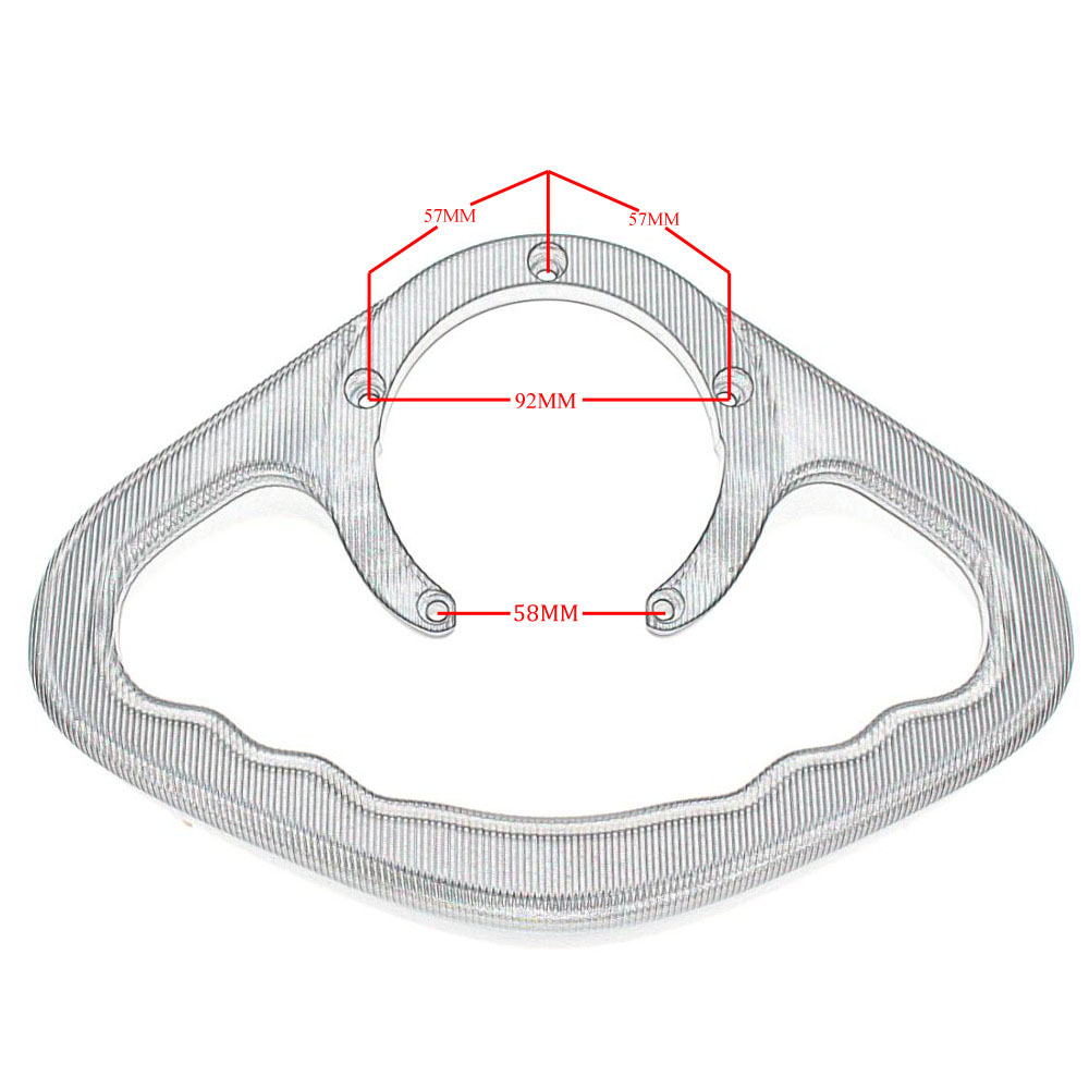 For KAWASAKI Ninja ZX-14R ZX14R Passenger Handle Gas Fuel