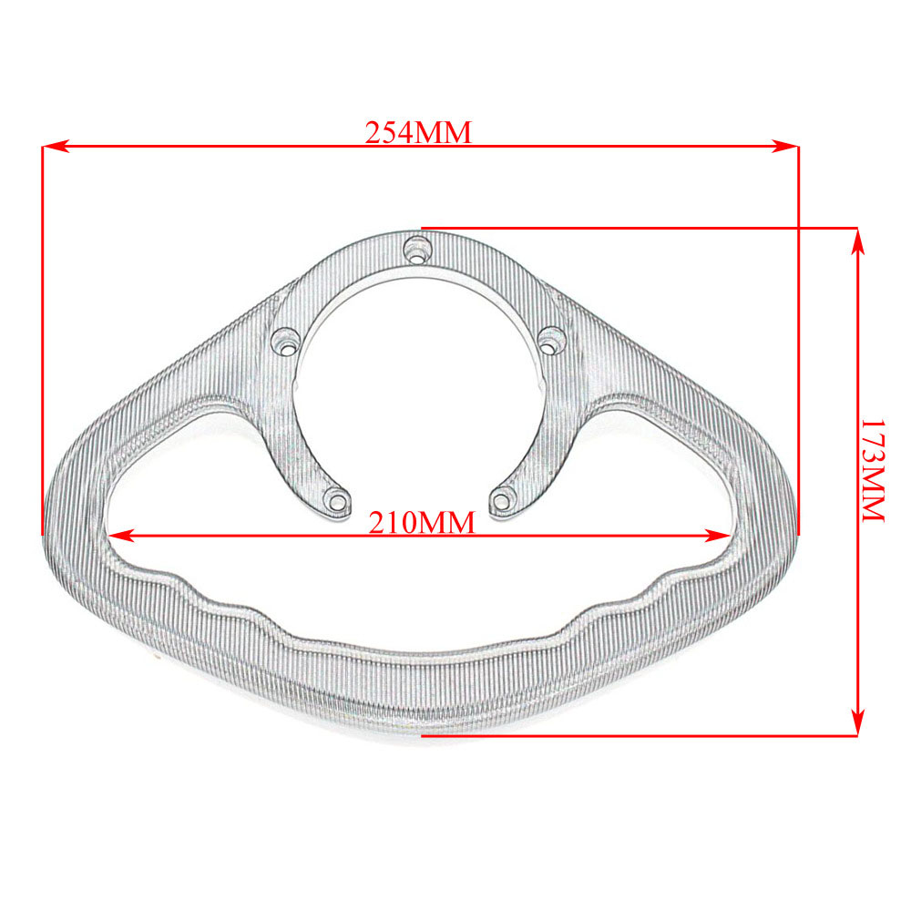 For KAWASAKI Ninja ZX-10R ZX10R Passenger Handle Gas Fuel Tank