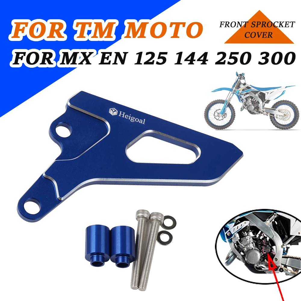 Front Engine Sprocket Guard Cover For TM MOTO MX EN 125 144 250