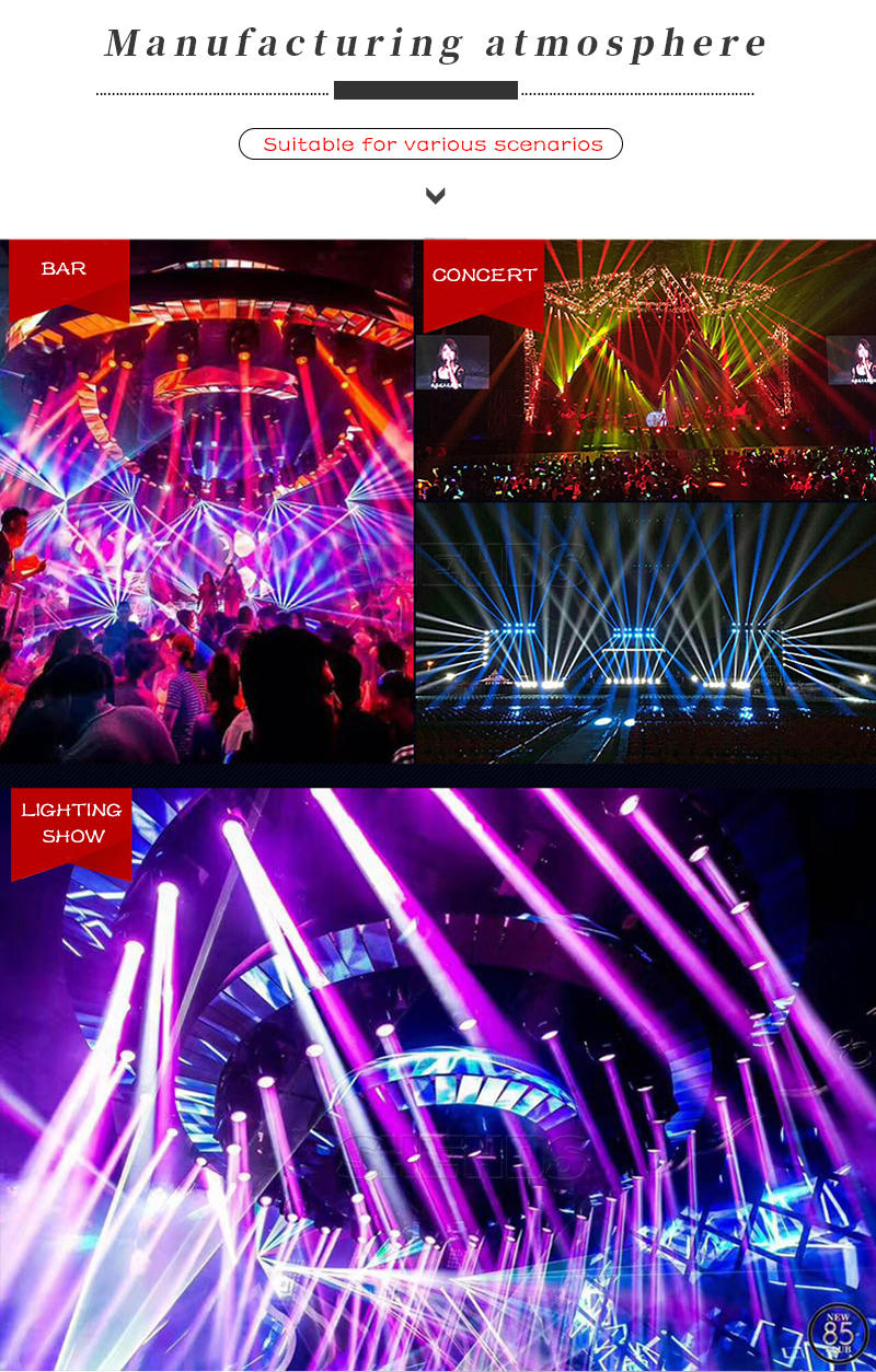 LED 8X12W Stage Moving Head Beam Bar RGBW DJ Disco Party