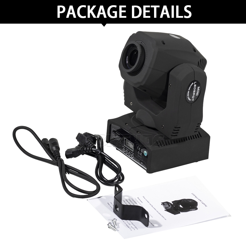 SHEHDS LED 60W Spot Moving Head Stage Lighting For Disco DJ Party