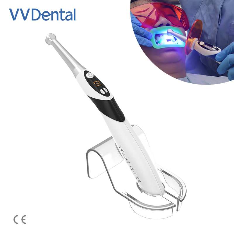 Dental Curing Lamp Light Cordless LED 1S Dental Photopolymer Lamp Resin Cure