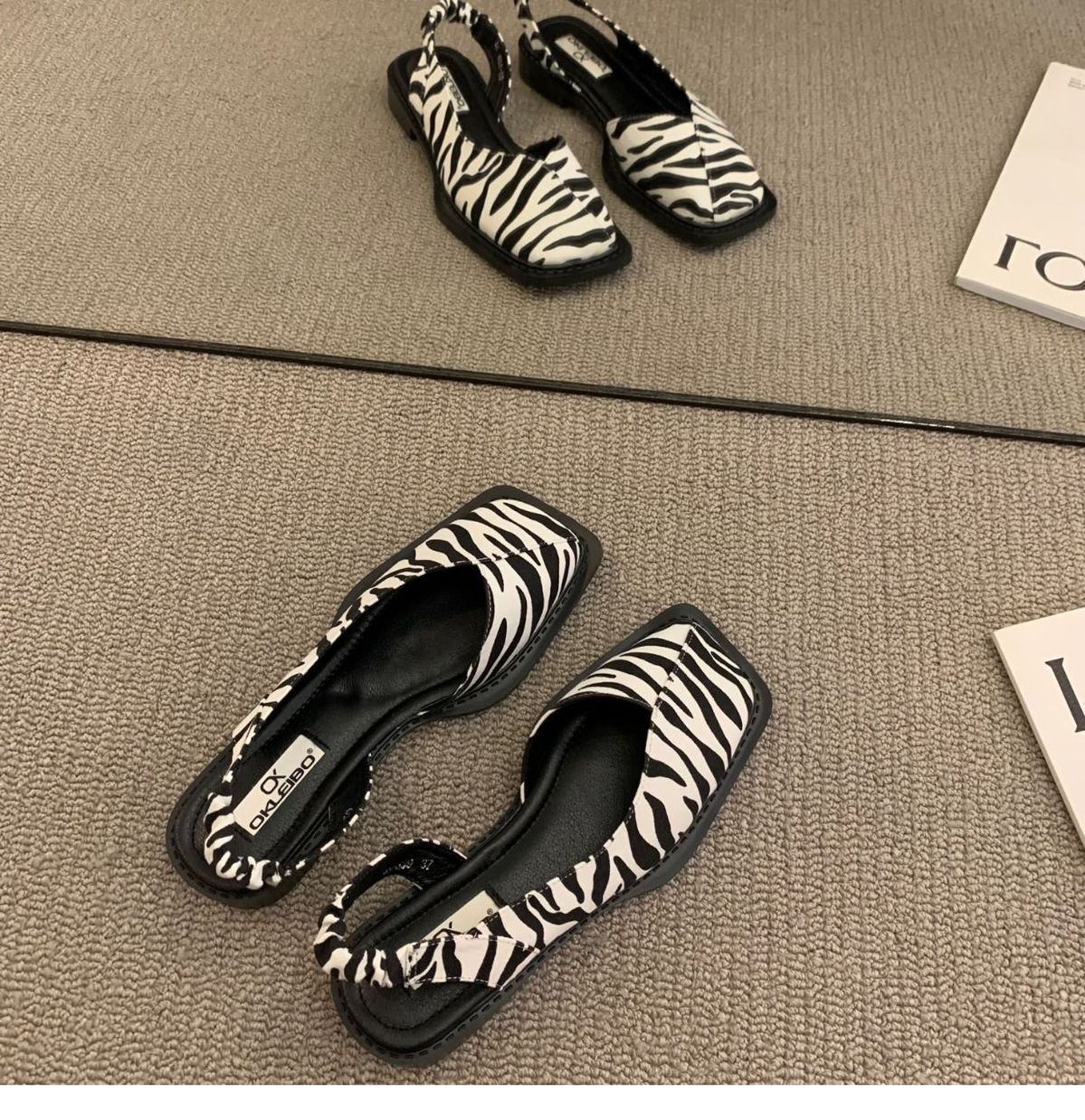 Baotou Sandals 2025 Outdoor Fashion Korean Flat Roman Shoes - Picture 13 of 14