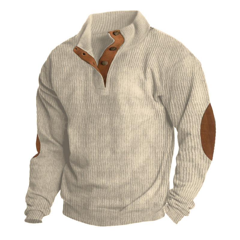 Men's outdoor jacket Amazon corduroy casual stand up collar sweatshirt - Picture 12 of 19