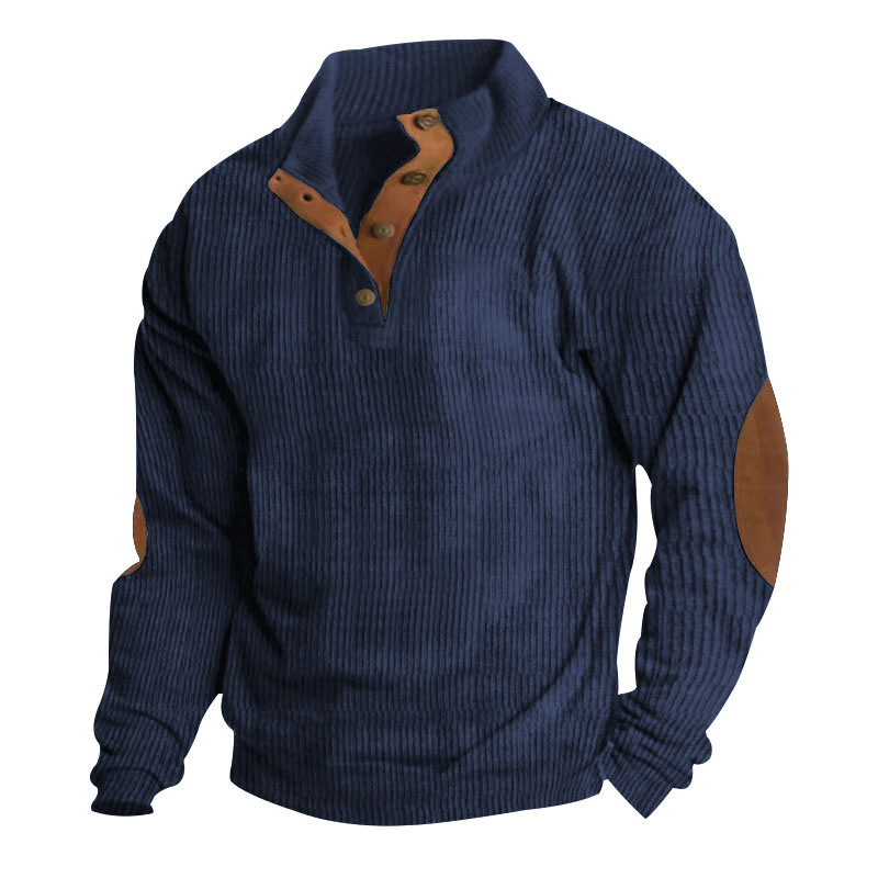 Men's outdoor jacket Amazon corduroy casual stand up collar sweatshirt - Picture 13 of 19