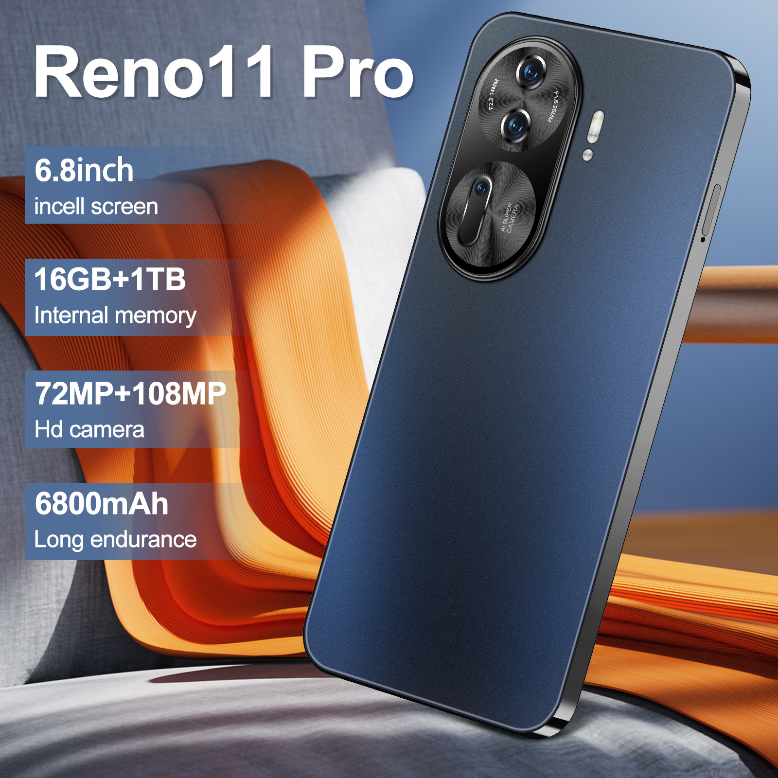 New Reno11 Pro smartphone 6.3-inch (16GB+1TB) - Picture 22 of 23