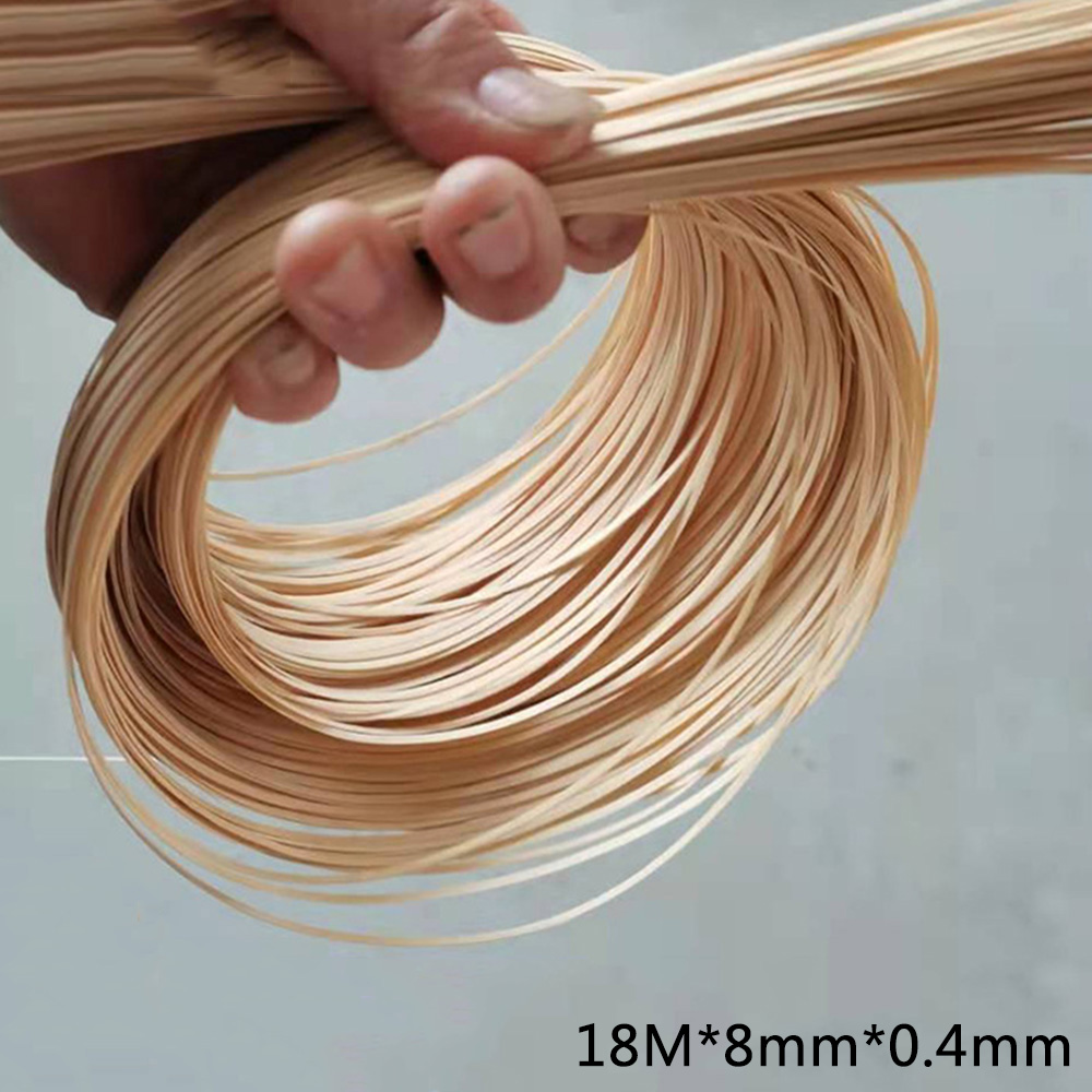 10Pcs Polished Bamboo Strips Woven Cane Webbing Sticks Basket Chair Handcrafts - Picture 19 of 19