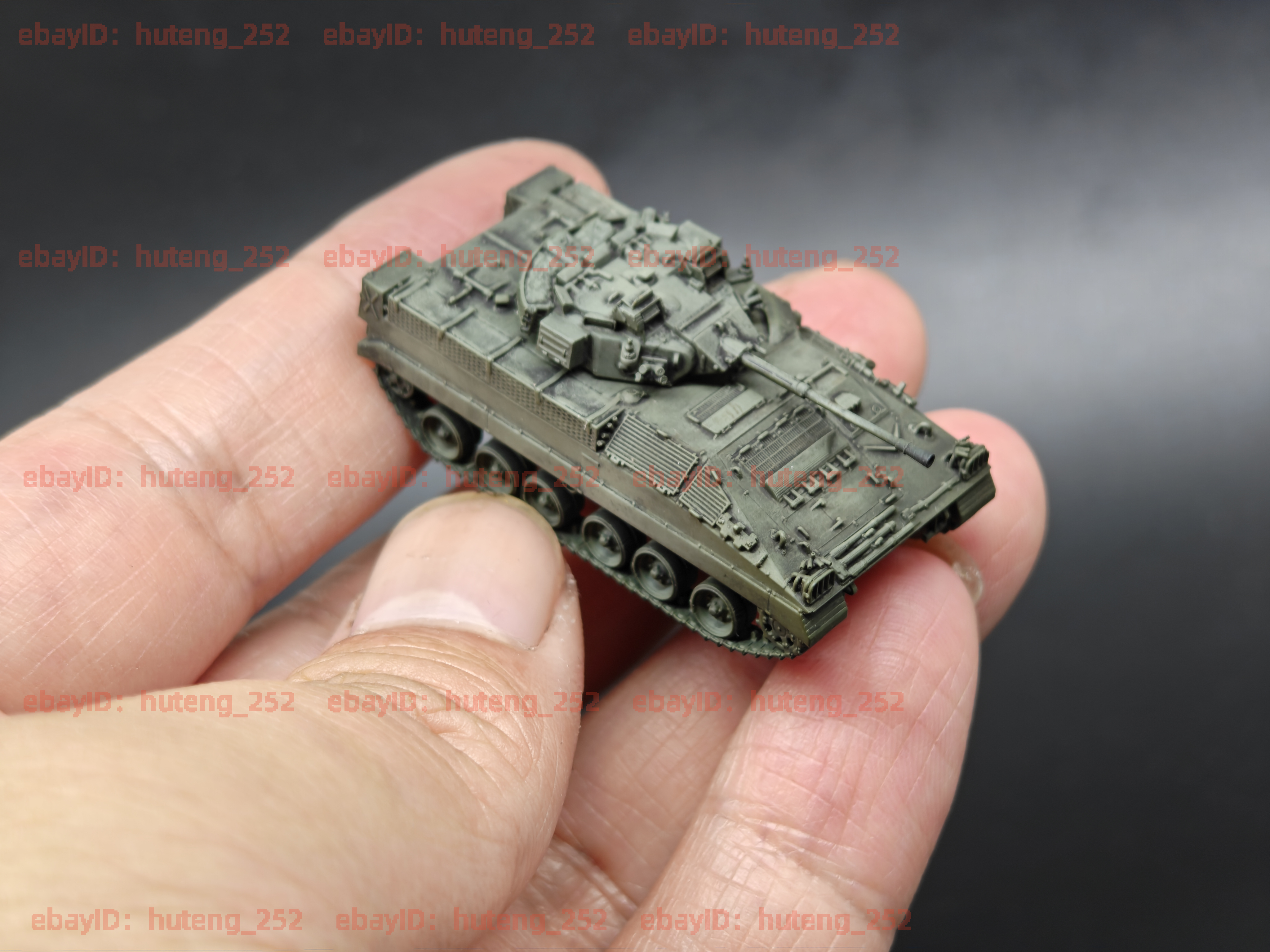 3D Printed 1/144 British Warrior Infantry Fighting Vehicle Finished Model - Picture 7 of 12