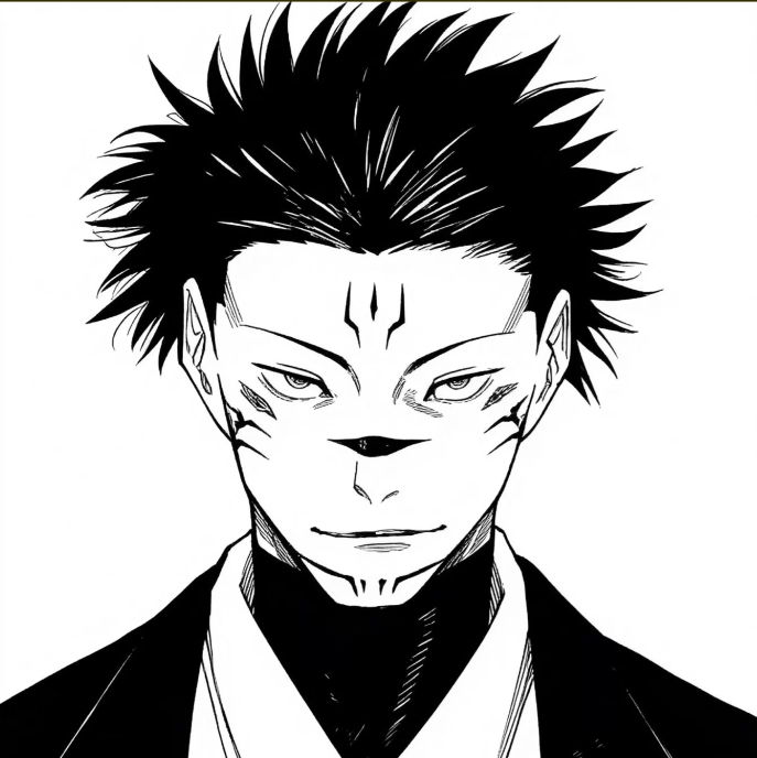 1/12 Custom Jujutsu Kaisen Sukuna (Megumi Body) Head Carving For 6″Romankey