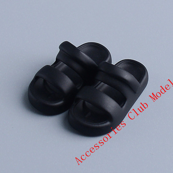 1/12 Scale Travel Slippers Casual Shoes For 6&Prime; Action Figure (No Figure)