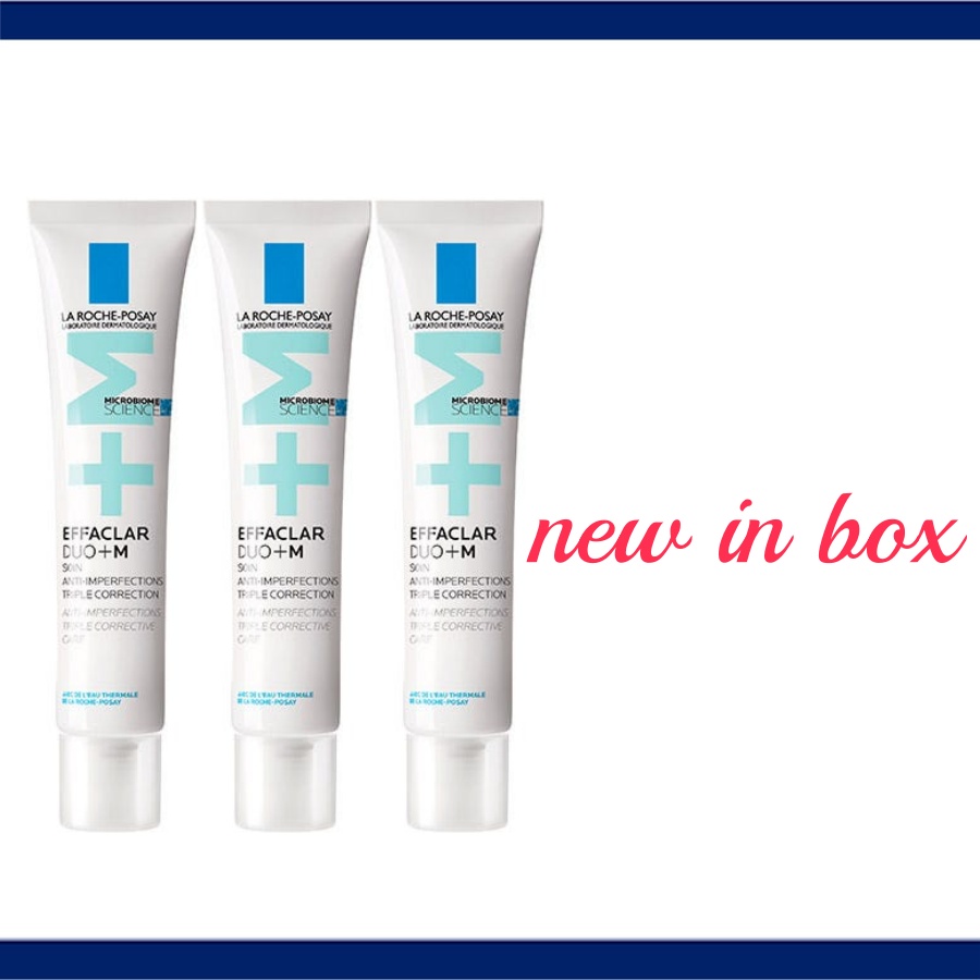 La Roche-Posay-Effaclar Duo+M Face Cream 40ml| Hyalu B5 Acid Serum Retinol B3 US