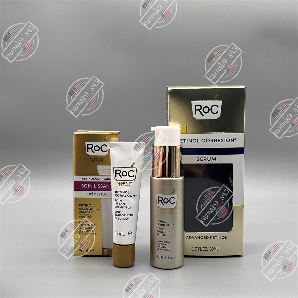 1/2PCS'RoC Retinol Correxion Deep Wrinkle Serum 1 fl.oz[30ml]/Eye Cream 15ml USA