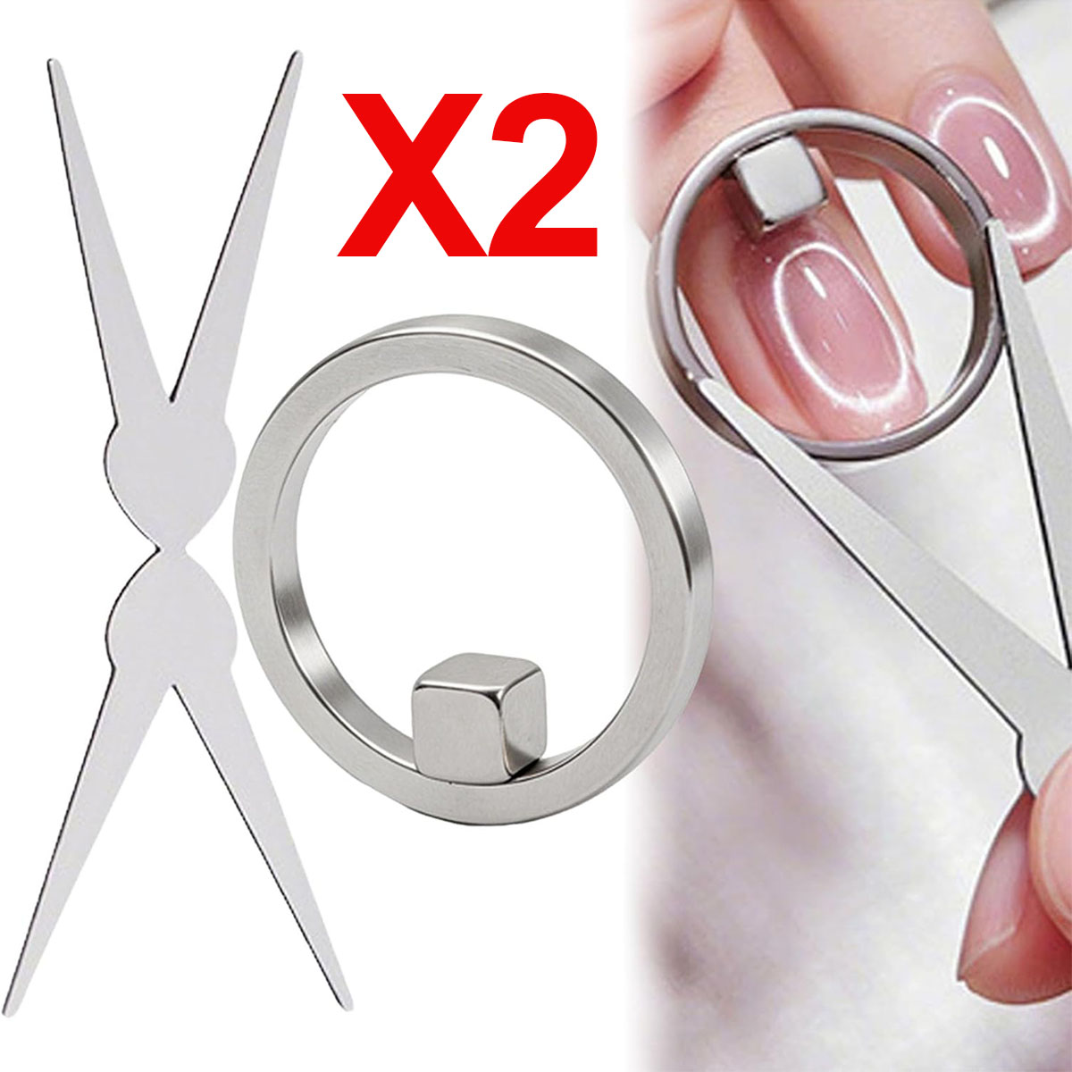 New Ring-Shaped Cat-Eye Magnet,Professional Nail Art,For 3d Cat Eye Effect