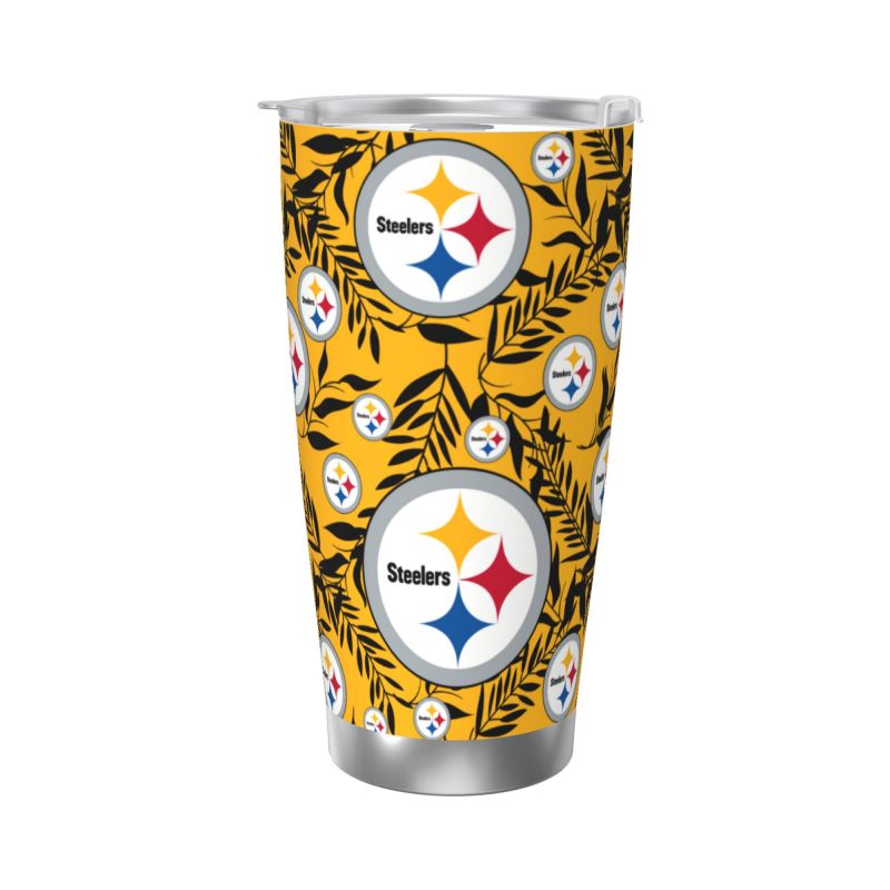 Steelers Pittsburgh Print Coffee Cup 20OZ Car Cup Portable Travel Mug Fans  Gift | eBay