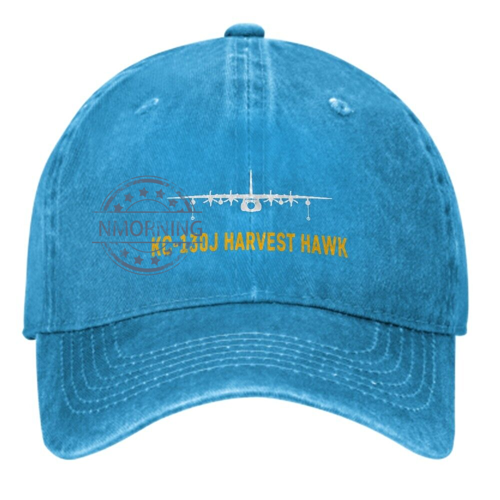 KC-130J HARVEST HAWK Veterans Men Women Baseball Cap Adjustable Sport Dad Hat