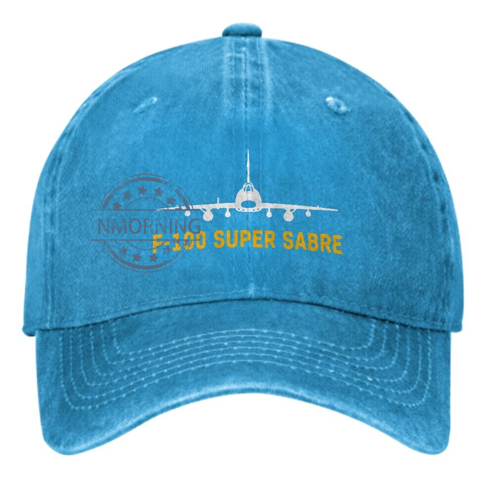 F-100 SUPER SABRE Veterans Men Women Baseball Cap Adjustable Sport Dad Hat