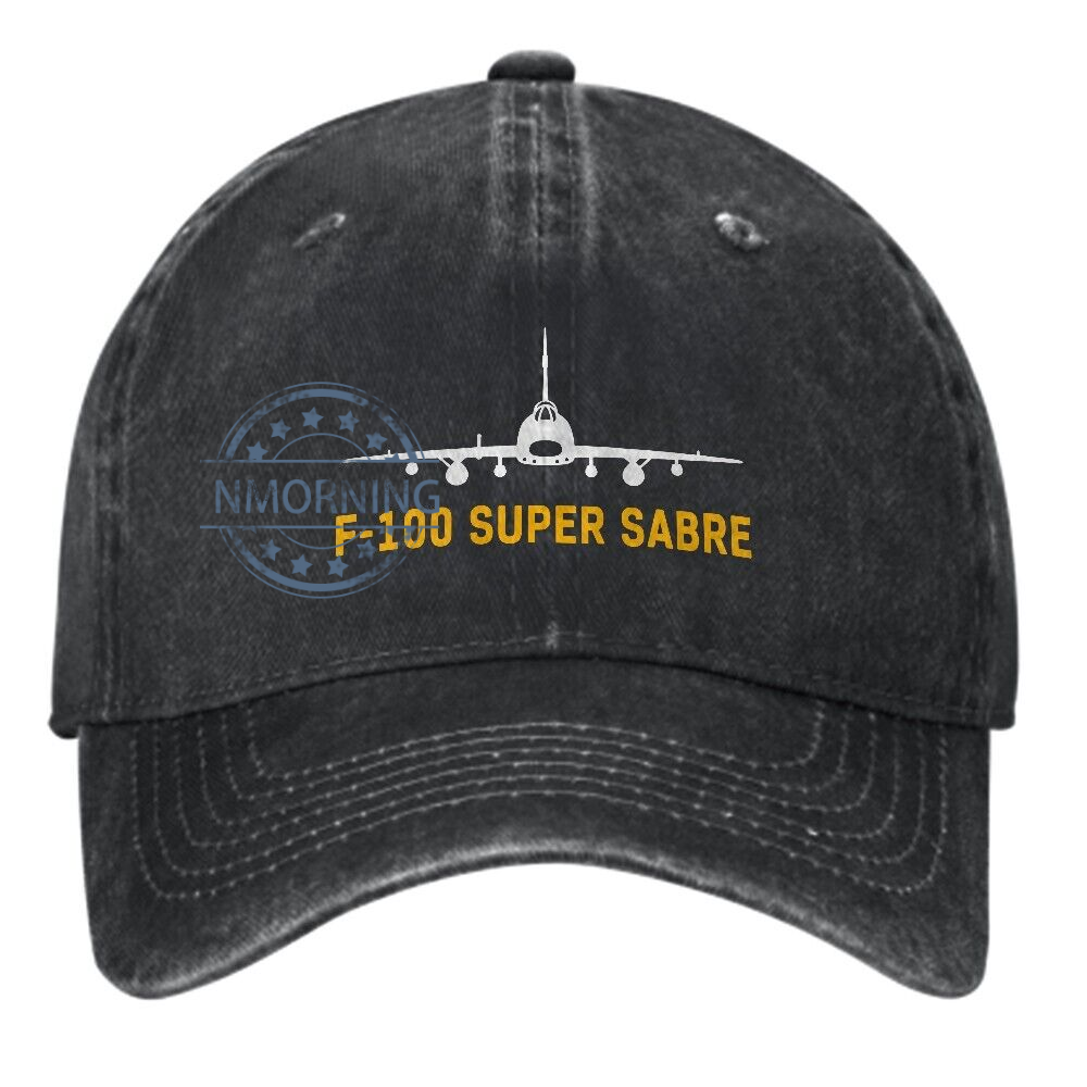 F-100 SUPER SABRE Veterans Men Women Baseball Cap Adjustable Sport Dad Hat