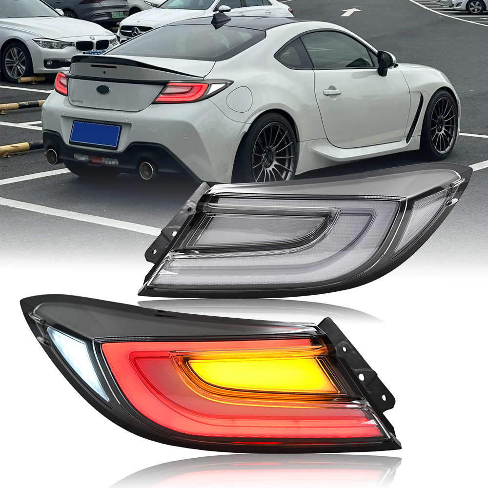 FULL LED Tail lights For Toyota GR86 Subaru BRZ 2022-2024 Rear