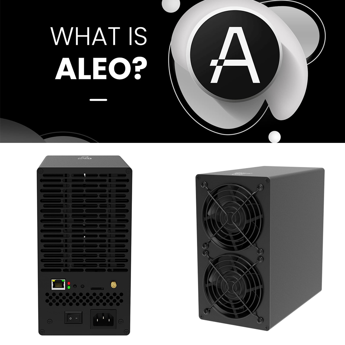 IceRiver Aleo AE1 Lite 300MH/S 500W Asic Aleo Mine with PSU Ship on May |  eBay