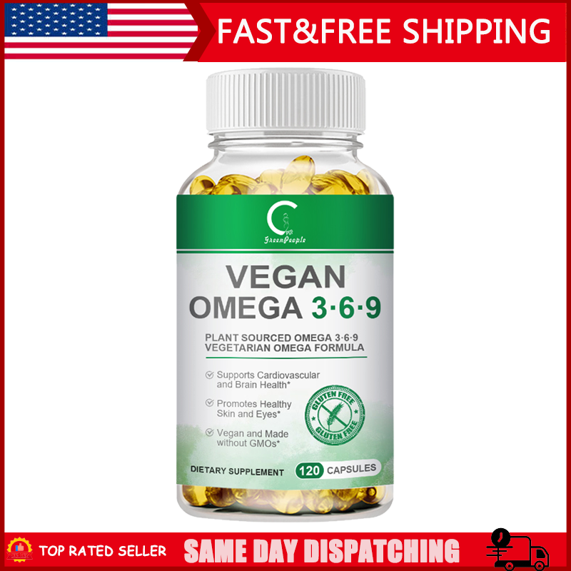 Omega 3-6-9 Dietary Supplement Support Eye Health, Heart, Cardiovascular Health