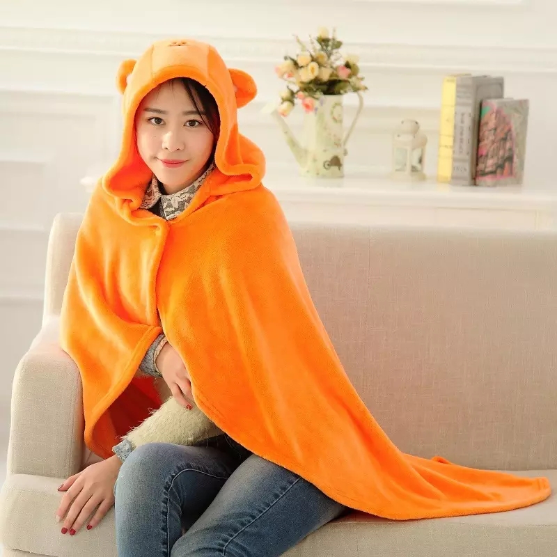 Hoodie Blanket Bat Nap Blanket Cozy Bat Blanket Cape, Adorable