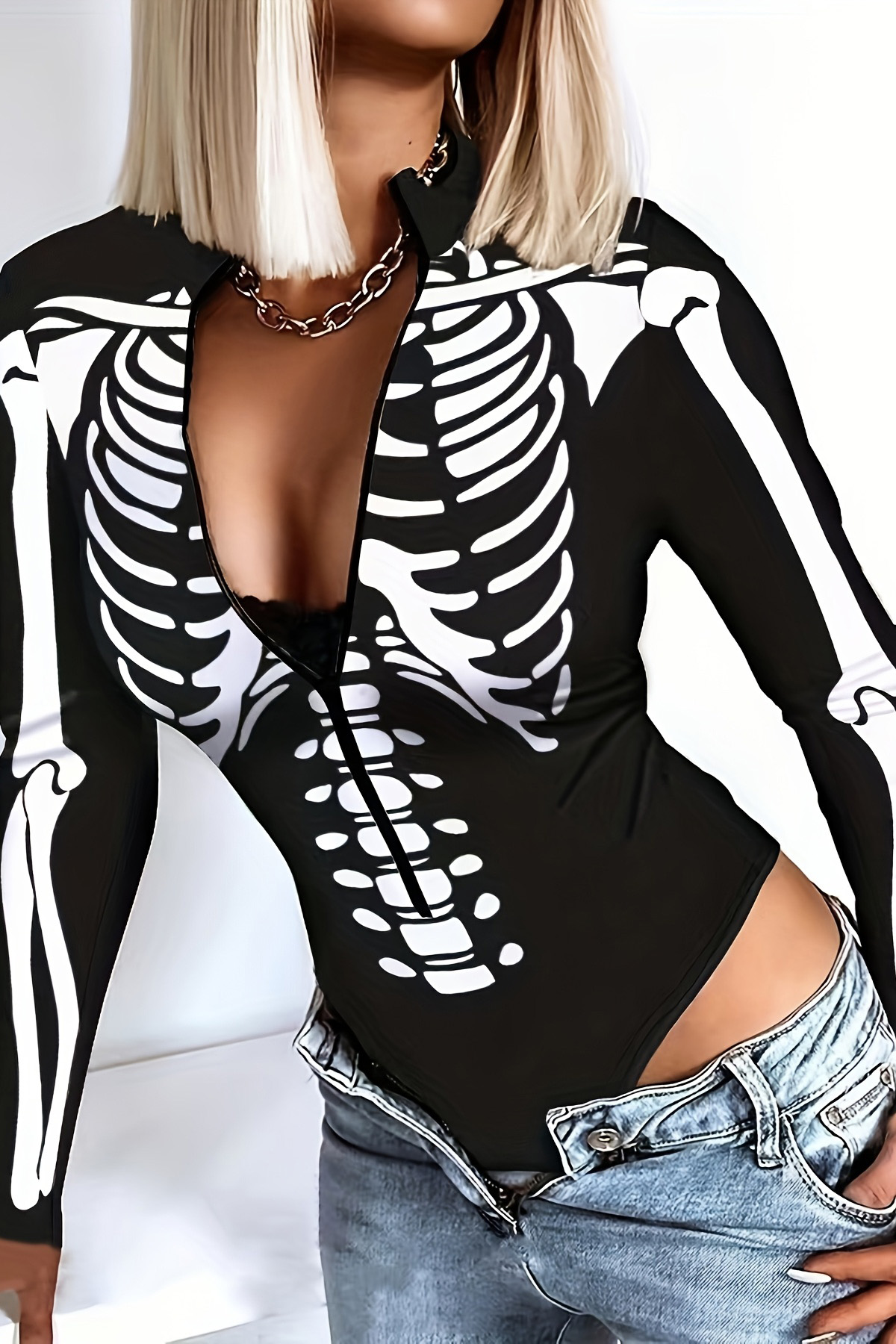 Women's Casual Printed Jumpsuit